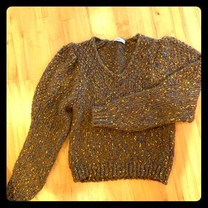 Zara balloon sleeve sweater